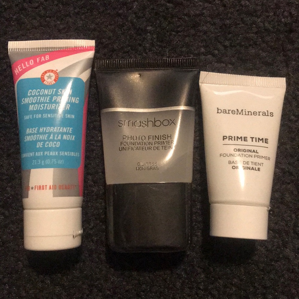 3 Travel Size Primers NEW!